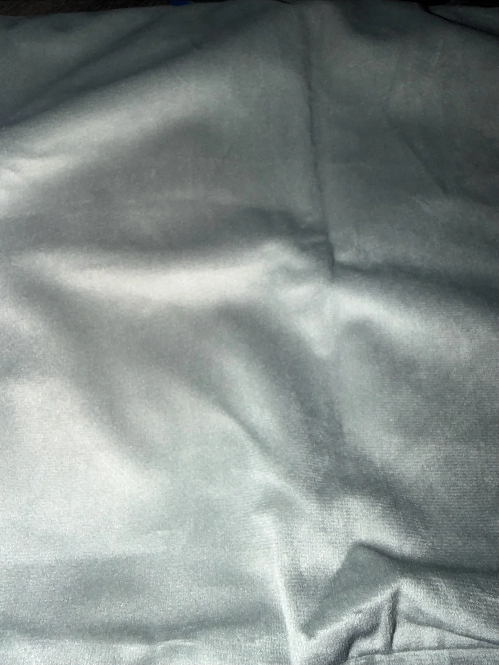 Velvet Lumbar Pillow Cover Light Grey